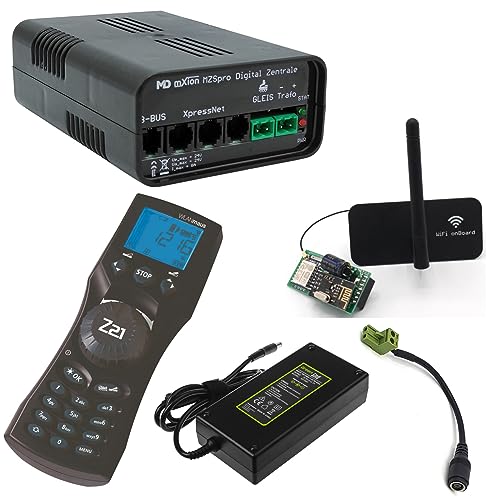 ML-Train Komplettset Digitalzentrale 8 A mit WLANmaus, Schaltnetzteil 19,5 V 9,23 A und MZSpro WLAN Funkadapter - Gartenbahn Spur G Zubehör ML-Train Komplettset Digitalzentrale 8 A mit WLANmaus, Schaltnetzteil 19,5 V 9,23 A und MZSpro WLAN Funkadapter - Gartenbahn Spur G Zubehör von ML-Train
