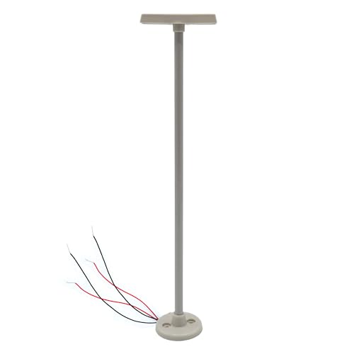 ML-Train Lampe DB Bahnsteigleuchte 1-armig für Spur-G-Anlagen Gartenbahn Zubehör (DB Bahnsteigleuchte 2-armig) von ML-Train
