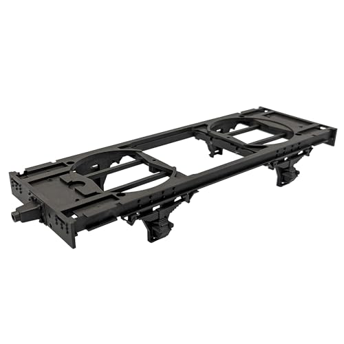 ML-Train Universal Fahrrahmen schwarz & grau 30 cm Ersatzteil LGB - Personenwagen & Güterwagen - Gartenbahn Spur G (Grau) von ML-Train