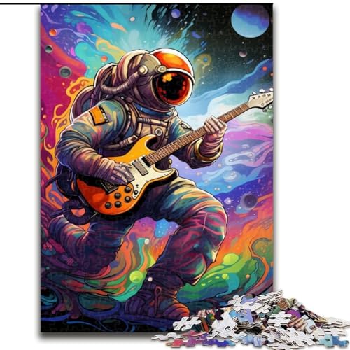 1000-Teile-Puzzle für Erwachsene, Astronaut, aus Holz, hochschwieriges Denkspiel für Jugendliche, 50x75cm, für Teenager und Familienspaß 1000-Teile-Puzzle für Erwachsene, Astronaut, aus Holz, hochschwieriges Denkspiel für Jugendliche, 50x75cm, für Teenager und Familienspaß von MLADSOEHK