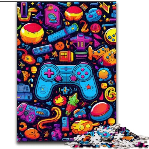 1000 Teile Puzzle für Erwachsene, Farbspiel aus Holz, lustige Aktivität für zu Hause, 50x75cm, herausfordernd und unterhaltsam, Familienaktivität 1000 Teile Puzzle für Erwachsene, Farbspiel aus Holz, lustige Aktivität für zu Hause, 50x75cm, herausfordernd und unterhaltsam, Familienaktivität von MLADSOEHK