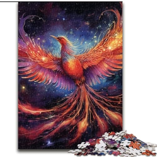 1000-teiliges Puzzle für Erwachsene, Art Phoenix, aus Holz, perfekte DIY-Kunstdekoration oder Geburtstagsgeschenk, 50x75cm, Lernspielzeug für Teenager, Heimbüro-Dekor 1000-teiliges Puzzle für Erwachsene, Art Phoenix, aus Holz, perfekte DIY-Kunstdekoration oder Geburtstagsgeschenk, 50x75cm, Lernspielzeug für Teenager, Heimbüro-Dekor von MLADSOEHK