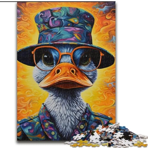 1000-teiliges Puzzle für Erwachsene, Bunte Kunstenten aus Holz, für Jugendliche ab 14 Jahren, Heimdekoration, 50x75cm, als Geburtstags-, Urlaubs-, Weihnachts 1000-teiliges Puzzle für Erwachsene, Bunte Kunstenten aus Holz, für Jugendliche ab 14 Jahren, Heimdekoration, 50x75cm, als Geburtstags-, Urlaubs-, Weihnachts von MLADSOEHK