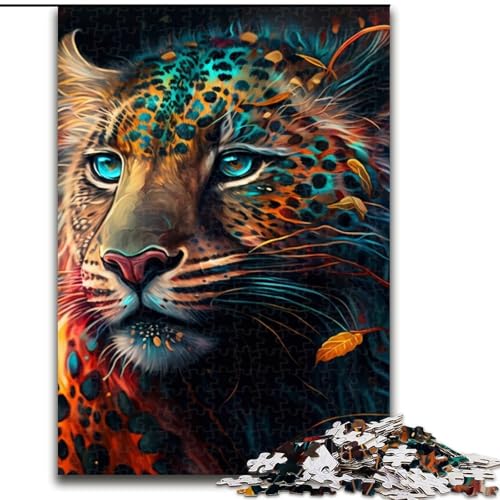 1000-teiliges Puzzle für Erwachsene, Fantasie-Leopard, aus Holz, perfektes DIY-Kunstdekor oder Geburtstagsgeschenk, 50x75cm, Lernspielzeug für Teenager, Heimbüro-Dekor 1000-teiliges Puzzle für Erwachsene, Fantasie-Leopard, aus Holz, perfektes DIY-Kunstdekor oder Geburtstagsgeschenk, 50x75cm, Lernspielzeug für Teenager, Heimbüro-Dekor von MLADSOEHK