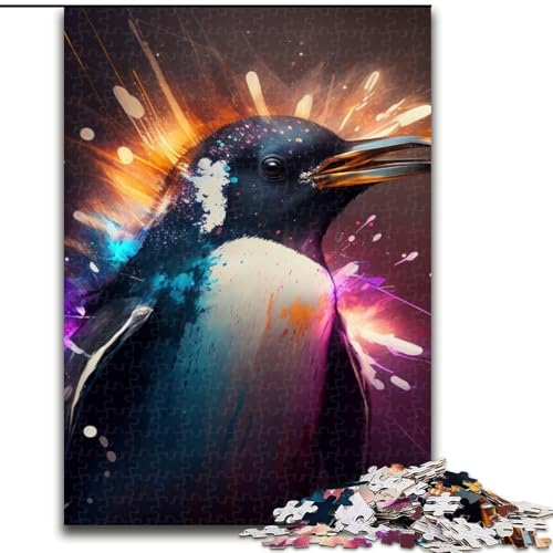 1000-teiliges Puzzle für Erwachsene, Fantasie-Pinguin aus Holz, perfektes DIY-Kunstdekor oder Geburtstagsgeschenk, 50x75cm, Lernspielzeug für Teenager, Heimbüro-Dekor 1000-teiliges Puzzle für Erwachsene, Fantasie-Pinguin aus Holz, perfektes DIY-Kunstdekor oder Geburtstagsgeschenk, 50x75cm, Lernspielzeug für Teenager, Heimbüro-Dekor von MLADSOEHK