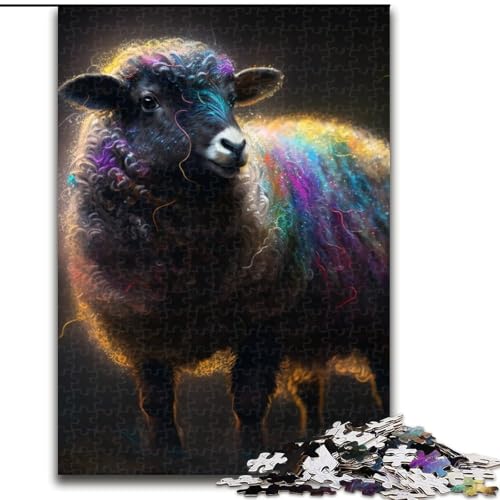 1000-teiliges Puzzle für Erwachsene, Fantasie-Schaf, aus Holz, perfektes DIY-Kunstdekor oder Geburtstagsgeschenk, 50x75cm, Lernspielzeug für Teenager, Heimbüro-Dekor 1000-teiliges Puzzle für Erwachsene, Fantasie-Schaf, aus Holz, perfektes DIY-Kunstdekor oder Geburtstagsgeschenk, 50x75cm, Lernspielzeug für Teenager, Heimbüro-Dekor von MLADSOEHK