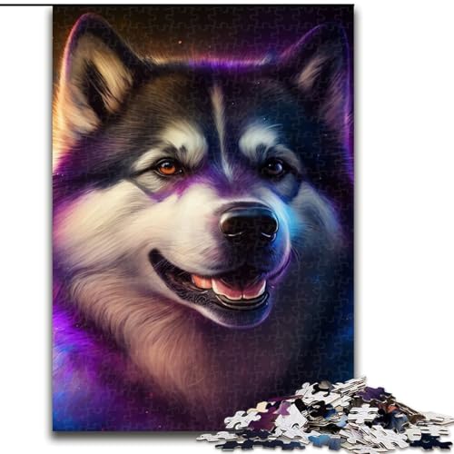 1000-teiliges Puzzle für Erwachsene, Fantasiehund, aus Holz, für Jugendliche ab 14 Jahren, Heimdekoration, 50x75cm, pädagogisches und unterhaltsames Indoor-Spiel für die Heimdekoration 1000-teiliges Puzzle für Erwachsene, Fantasiehund, aus Holz, für Jugendliche ab 14 Jahren, Heimdekoration, 50x75cm, pädagogisches und unterhaltsames Indoor-Spiel für die Heimdekoration von MLADSOEHK