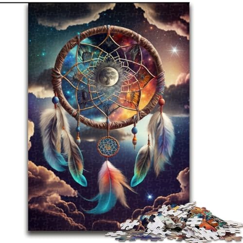 1000-teiliges Puzzle für Erwachsene, Fantasiekatze aus Holz, hochschwieriges Denkspiel für Jugendliche, 50x75cm, Lernspielzeug für Jugendliche, Heimbüro-Dekor 1000-teiliges Puzzle für Erwachsene, Fantasiekatze aus Holz, hochschwieriges Denkspiel für Jugendliche, 50x75cm, Lernspielzeug für Jugendliche, Heimbüro-Dekor von MLADSOEHK