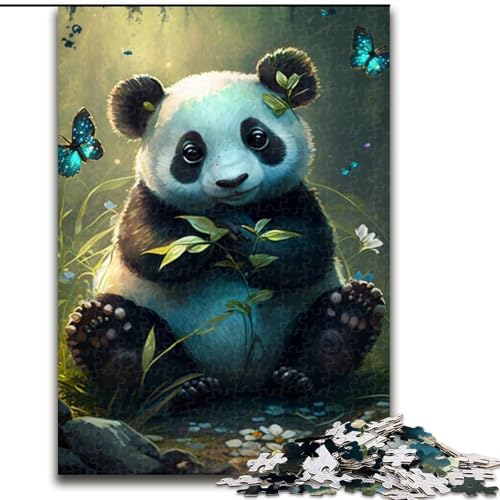 1000-teiliges Puzzle für Erwachsene, Fantasy-Panda, aus Holz, für Jugendliche ab 14 Jahren, Heimdekoration, 50x75cm, als Geburtstags-, Urlaubs-, Weihnachts 1000-teiliges Puzzle für Erwachsene, Fantasy-Panda, aus Holz, für Jugendliche ab 14 Jahren, Heimdekoration, 50x75cm, als Geburtstags-, Urlaubs-, Weihnachts von MLADSOEHK