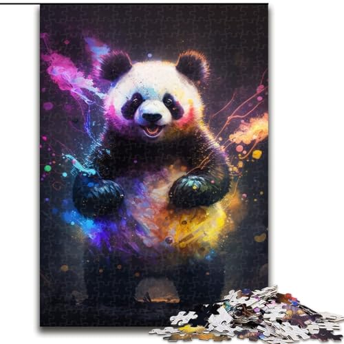 1000-teiliges Puzzle für Erwachsene, Fantasy-Panda aus Holz, hochschwieriges Denkspiel für Jugendliche, 50x75cm, Lernspielzeug für Jugendliche, Heimbüro-Dekor 1000-teiliges Puzzle für Erwachsene, Fantasy-Panda aus Holz, hochschwieriges Denkspiel für Jugendliche, 50x75cm, Lernspielzeug für Jugendliche, Heimbüro-Dekor von MLADSOEHK