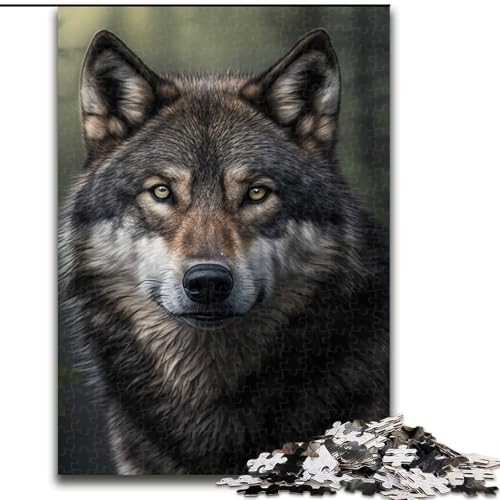 1000-teiliges Puzzle für Erwachsene, Fantasy-Wolf, aus Holz, hochschwieriges Denkspiel für Jugendliche, 50x75cm, Lernspielzeug für Jugendliche, Heimbüro-Dekor 1000-teiliges Puzzle für Erwachsene, Fantasy-Wolf, aus Holz, hochschwieriges Denkspiel für Jugendliche, 50x75cm, Lernspielzeug für Jugendliche, Heimbüro-Dekor von MLADSOEHK
