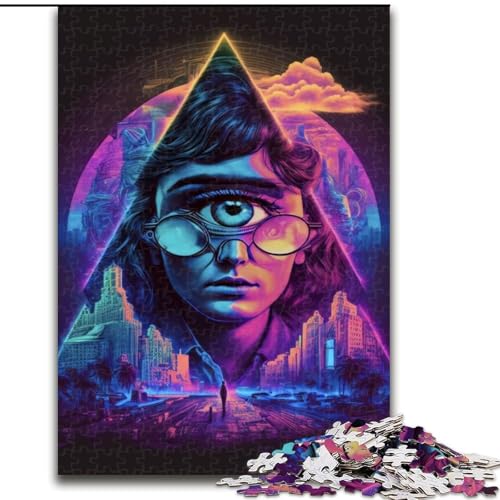 1000-teiliges Puzzle für Erwachsene, Farbschüler, aus Holz, für Teenager ab 14 Jahren, Heimdekoration, 50x75cm, pädagogisches und unterhaltsames Indoor-Spiel für die Heimdekoration 1000-teiliges Puzzle für Erwachsene, Farbschüler, aus Holz, für Teenager ab 14 Jahren, Heimdekoration, 50x75cm, pädagogisches und unterhaltsames Indoor-Spiel für die Heimdekoration von MLADSOEHK