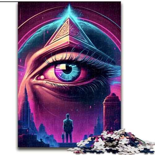 1000-teiliges Puzzle für Erwachsene, Farbschüler aus Holz, hochschwieriges Denkspiel für Jugendliche, 50x75cm, Lernspielzeug für Jugendliche, Heimbüro-Dekor 1000-teiliges Puzzle für Erwachsene, Farbschüler aus Holz, hochschwieriges Denkspiel für Jugendliche, 50x75cm, Lernspielzeug für Jugendliche, Heimbüro-Dekor von MLADSOEHK