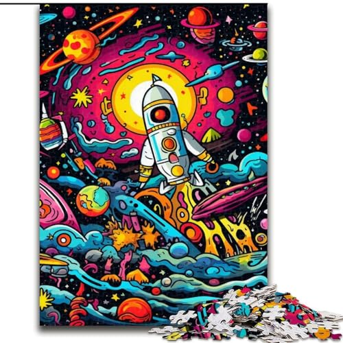 1000-teiliges Puzzle für Erwachsene, Galaxie-Planet, aus Holz, für Jugendliche ab 14 Jahren, Heimdekoration, 50x75cm, pädagogisches und unterhaltsames Indoor-Spiel für die Heimdekoration 1000-teiliges Puzzle für Erwachsene, Galaxie-Planet, aus Holz, für Jugendliche ab 14 Jahren, Heimdekoration, 50x75cm, pädagogisches und unterhaltsames Indoor-Spiel für die Heimdekoration von MLADSOEHK