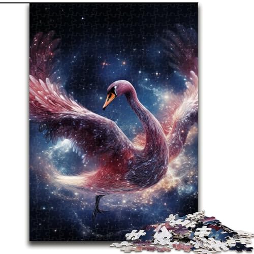 1000-teiliges Puzzle für Erwachsene, Galaxien, Schwäne aus Holz, hochschwieriges Denkspiel für Jugendliche, 50x75cm, Lernspielzeug für Jugendliche, Heimbüro-Dekor 1000-teiliges Puzzle für Erwachsene, Galaxien, Schwäne aus Holz, hochschwieriges Denkspiel für Jugendliche, 50x75cm, Lernspielzeug für Jugendliche, Heimbüro-Dekor von MLADSOEHK