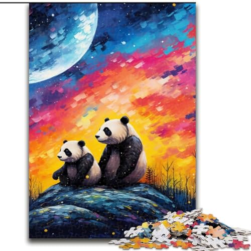 1000-teiliges Puzzle für Erwachsene, Galaxy Panda, aus Holz, perfekte DIY-Kunstdekoration oder Geburtstagsgeschenk, 50x75cm, Lernspielzeug für Teenager, Heimbüro-Dekor 1000-teiliges Puzzle für Erwachsene, Galaxy Panda, aus Holz, perfekte DIY-Kunstdekoration oder Geburtstagsgeschenk, 50x75cm, Lernspielzeug für Teenager, Heimbüro-Dekor von MLADSOEHK