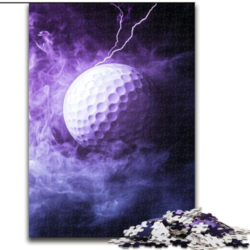 1000-teiliges Puzzle für Erwachsene, Golfsport, Stressabbau, schwierige Herausforderung, Wichtelgeschenke für Kinder ab 14 Jahren (Größe 26x38cm) von MLADSOEHK
