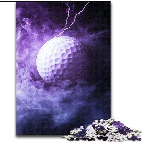 1000-teiliges Puzzle für Erwachsene, Golfsport, Stressabbau, schwierige Herausforderung, Wichtelgeschenke für Kinder ab 14 Jahren (Größe 50x75cm) von MLADSOEHK