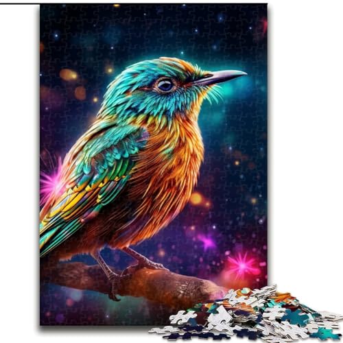 1000-teiliges Puzzle für Erwachsene, Kunst-Spatzvogel aus Holz, hochschwieriges Denkspiel für Jugendliche, 50x75cm, für Teenager und Familienspaß 1000-teiliges Puzzle für Erwachsene, Kunst-Spatzvogel aus Holz, hochschwieriges Denkspiel für Jugendliche, 50x75cm, für Teenager und Familienspaß von MLADSOEHK