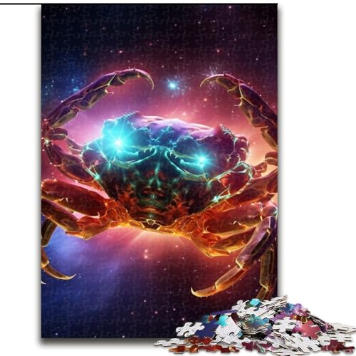 1000-teiliges Puzzle für Erwachsene, Kunst-Sternkrabbe, aus Holz, für Jugendliche ab 14 Jahren, Heimdekoration, 50x75cm, für Geburtstage, Feiertage, Weihnachten, Halloween 1000-teiliges Puzzle für Erwachsene, Kunst-Sternkrabbe, aus Holz, für Jugendliche ab 14 Jahren, Heimdekoration, 50x75cm, für Geburtstage, Feiertage, Weihnachten, Halloween von MLADSOEHK