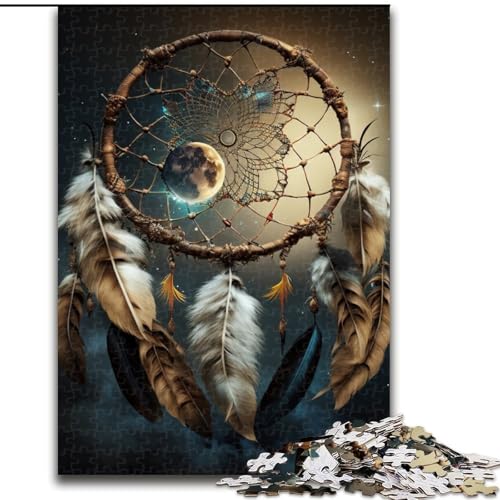 1000-teiliges Puzzle für Erwachsene, Traumfänger aus Holz, perfekte DIY-Kunstdekoration oder Geburtstagsgeschenk, 50x75cm, Lernspielzeug für Teenager, Heimbüro-Dekor 1000-teiliges Puzzle für Erwachsene, Traumfänger aus Holz, perfekte DIY-Kunstdekoration oder Geburtstagsgeschenk, 50x75cm, Lernspielzeug für Teenager, Heimbüro-Dekor von MLADSOEHK