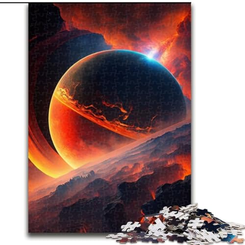 1000-teiliges Puzzle für Erwachsene, Universum, Planetenlandschaft, aus Holz, hochschwieriges Denkspiel für Jugendliche, 50x75cm, Lernspielzeug für Jugendliche, Heimbüro-Dekor 1000-teiliges Puzzle für Erwachsene, Universum, Planetenlandschaft, aus Holz, hochschwieriges Denkspiel für Jugendliche, 50x75cm, Lernspielzeug für Jugendliche, Heimbüro-Dekor von MLADSOEHK