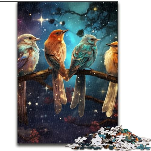 1000-teiliges Puzzle für Erwachsene, bunter Sternensperling aus Holz, für Jugendliche ab 14 Jahren, Heimdekoration, 50x75cm, für Geburtstag, Urlaub, Weihnachten, Halloween 1000-teiliges Puzzle für Erwachsene, bunter Sternensperling aus Holz, für Jugendliche ab 14 Jahren, Heimdekoration, 50x75cm, für Geburtstag, Urlaub, Weihnachten, Halloween von MLADSOEHK