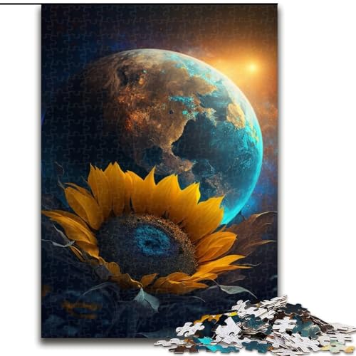 1000-teiliges Puzzle für Erwachsene, kosmische Sonnenblume, aus Holz, hochschwieriges Denkspiel für Jugendliche, 50x75cm, Lernspielzeug für Jugendliche, Heimbüro-Dekor 1000-teiliges Puzzle für Erwachsene, kosmische Sonnenblume, aus Holz, hochschwieriges Denkspiel für Jugendliche, 50x75cm, Lernspielzeug für Jugendliche, Heimbüro-Dekor von MLADSOEHK