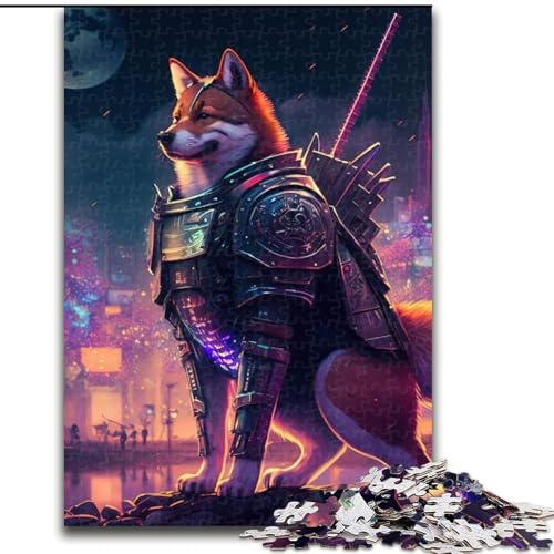 1000-teiliges Puzzle für Erwachsene, mechanischer Hund, aus Holz, für Jugendliche ab 14 Jahren, Heimdekoration, 50x75cm, pädagogisches und unterhaltsames Indoor-Spiel für die Heimdekoration von MLADSOEHK