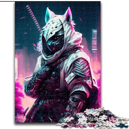 1000-teiliges Puzzle für Erwachsene, mechanischer Wolf, aus Holz, perfekte Dekoration für Zuhause oder das Büro, 50x75cm, DIY-Kunstdekor 1000-teiliges Puzzle für Erwachsene, mechanischer Wolf, aus Holz, perfekte Dekoration für Zuhause oder das Büro, 50x75cm, DIY-Kunstdekor von MLADSOEHK