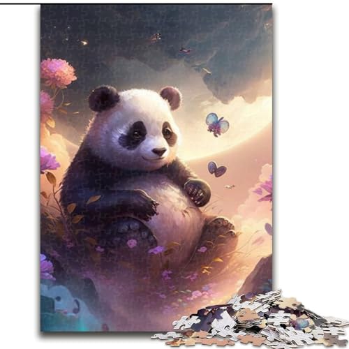 1000-teiliges Puzzle für Erwachsene, süßer Panda aus Holz, hochschwieriges Denkspiel für Teenager, 50x75cm, Lernspielzeug für Teenager, Heimbüro-Dekor 1000-teiliges Puzzle für Erwachsene, süßer Panda aus Holz, hochschwieriges Denkspiel für Teenager, 50x75cm, Lernspielzeug für Teenager, Heimbüro-Dekor von MLADSOEHK
