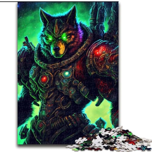 1000-teiliges Puzzle für Erwachsene „Cosmic Space Wolves“ aus Holz, hochschwieriges Denkspiel für Jugendliche, 50x75cm, Lernspielzeug für Jugendliche, Heimbüro-Dekor 1000-teiliges Puzzle für Erwachsene „Cosmic Space Wolves“ aus Holz, hochschwieriges Denkspiel für Jugendliche, 50x75cm, Lernspielzeug für Jugendliche, Heimbüro-Dekor von MLADSOEHK