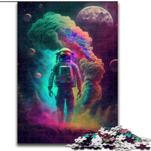 1000-teiliges Puzzle für Erwachsene „He Got Lucky“, anspruchsvolles Denkspiel für Teenager, perfekt als Heimdekoration oder Geschenk (Größe: 26x38cm) von MLADSOEHK