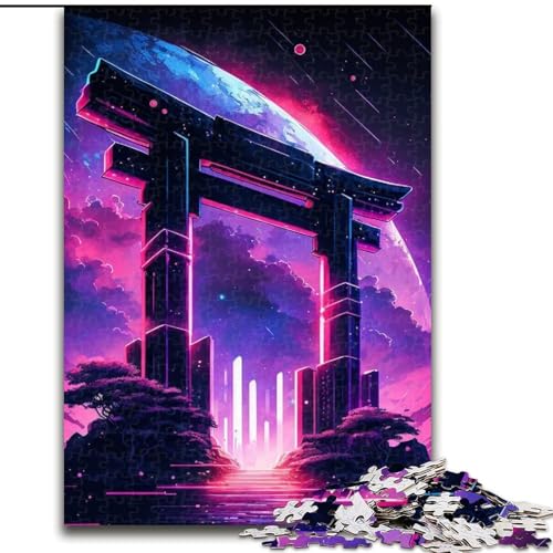 1000-teiliges Puzzle für Erwachsene „Tor zum Kosmos“ aus Holz, hochschwieriges Denkspiel für Jugendliche, 50x75cm, Lernspielzeug für Jugendliche, Heimbüro-Dekor 1000-teiliges Puzzle für Erwachsene „Tor zum Kosmos“ aus Holz, hochschwieriges Denkspiel für Jugendliche, 50x75cm, Lernspielzeug für Jugendliche, Heimbüro-Dekor von MLADSOEHK