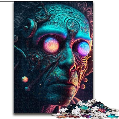 1000-teiliges Puzzle für Erwachsene Der Schöpfer, Stressabbau, schwierige Herausforderung, Wichtelgeschenke für Kinder ab 14 Jahren (Größe 50x75cm) von MLADSOEHK