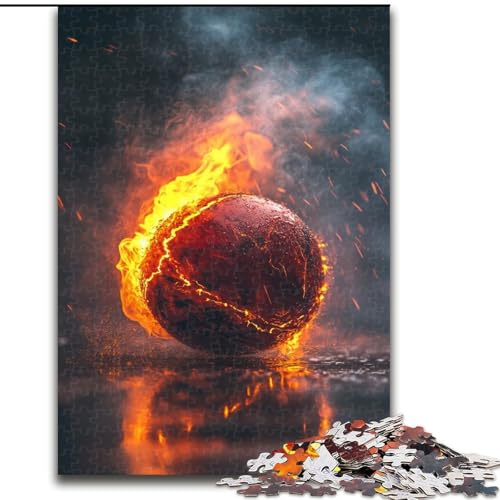 1000-teiliges Puzzle für Erwachsene und Jugendliche, Baseballsport, entspannendes intellektuelles Lernspielzeug, Geburtstagsgeschenk, Geschenke (Größe 50x75cm) von MLADSOEHK
