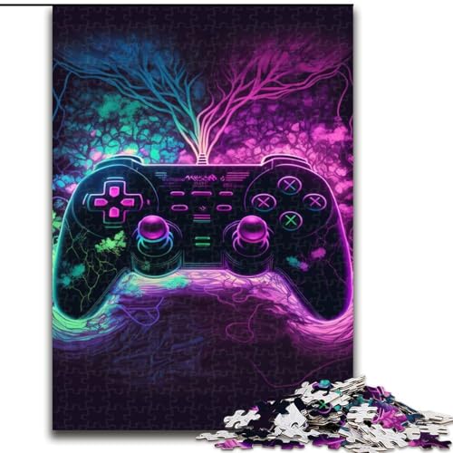 1000-teiliges Puzzle für Erwachsene und Jugendliche, Gaming-Controller, dekomprimierendes intellektuelles Lernspielzeug, Geburtstagsgeschenk, Geschenke (Größe 26x38cm) von MLADSOEHK