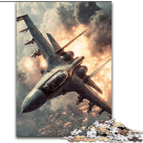 1000-teiliges Puzzle für Erwachsene und Jugendliche, Kämpfer, entspannendes intellektuelles Lernspielzeug, Geburtstagsgeschenk, Geschenke (Größe 26x38cm) von MLADSOEHK