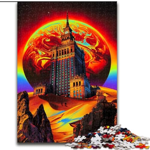 1000-teiliges Puzzle für Erwachsene und Jugendliche Tomorrows Dust, entspannendes intellektuelles Lernspielzeug, Geburtstagsgeschenk, Geschenke (Größe 50x75cm) von MLADSOEHK
