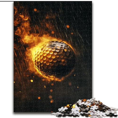 1000-teiliges Puzzle für Golfsportler, hilft dem Gehirn, süchtig machendes Spielzeug zu trainieren, um Geduld zu fördern und das Gedächtnis zu verbessern (Größe 50x75cm) von MLADSOEHK