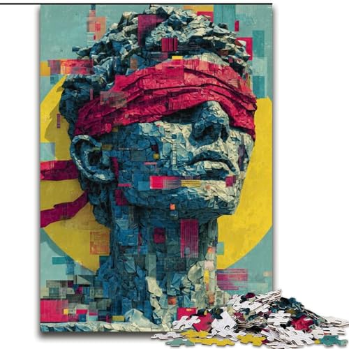 1000-teiliges Puzzle für Jugendliche und Erwachsene, geheimnisvolle Skulpturenkunst, für Lernspiele, herausforderndes Spielzeug, zur Verbesserung des Gedächtnisses für 14-Jährige (Größe 26x38cm) 1000-teiliges Puzzle für Jugendliche und Erwachsene, geheimnisvolle Skulpturenkunst, für Lernspiele, herausforderndes Spielzeug, zur Verbesserung des Gedächtnisses für 14-Jährige (Größe 26x38cm) von MLADSOEHK