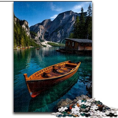 1000-teiliges Puzzle für Teenager, wunderschöne Berge und Seen, hilft dem Gehirn, süchtig machendes Spielzeug zu trainieren, um Geduld zu fördern und das Gedächtnis zu verbessern (Größe 50x75cm) 1000-teiliges Puzzle für Teenager, wunderschöne Berge und Seen, hilft dem Gehirn, süchtig machendes Spielzeug zu trainieren, um Geduld zu fördern und das Gedächtnis zu verbessern (Größe 50x75cm) von MLADSOEHK