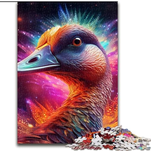 Puzzle 1000 Teile, Bunte Kunstenten aus Holz, für Teenager ab 14 Jahren, Heimdekoration, 50x75cm, pädagogisches und unterhaltsames Indoor-Spiel für die Heimdekoration Puzzle 1000 Teile, Bunte Kunstenten aus Holz, für Teenager ab 14 Jahren, Heimdekoration, 50x75cm, pädagogisches und unterhaltsames Indoor-Spiel für die Heimdekoration von MLADSOEHK