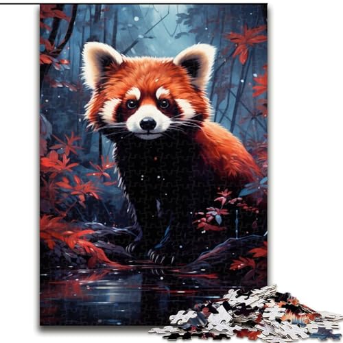 Puzzle 1000 Teile, Bunter Roter Panda, aus Holz, Spielzeug, Geschenk, pädagogisches, intellektuelles, entspannendes Spaßspiel für die ganze Familie, 50x75cm, Geburtstagsfeier für Männer und Frauen Puzzle 1000 Teile, Bunter Roter Panda, aus Holz, Spielzeug, Geschenk, pädagogisches, intellektuelles, entspannendes Spaßspiel für die ganze Familie, 50x75cm, Geburtstagsfeier für Männer und Frauen von MLADSOEHK