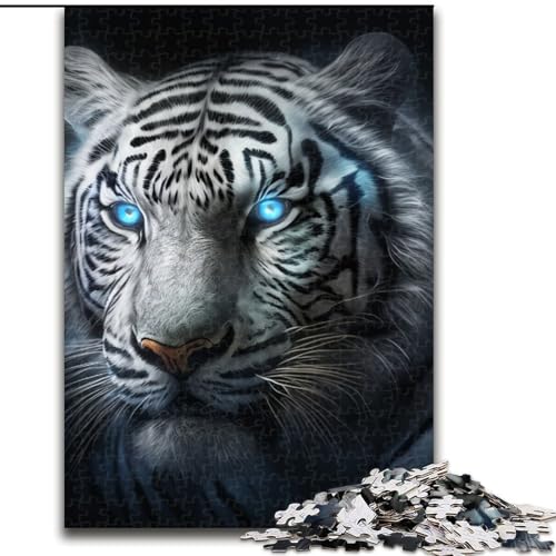 Puzzle 1000 Teile, Fantasie-Tiger aus Holz, Geschenkidee für die Feiertage, humorvolles Kunstwerk, detailliertes Kunstwerk, 50x75cm, für Geburtstag, Feiertage, Weihnachten, Halloween Puzzle 1000 Teile, Fantasie-Tiger aus Holz, Geschenkidee für die Feiertage, humorvolles Kunstwerk, detailliertes Kunstwerk, 50x75cm, für Geburtstag, Feiertage, Weihnachten, Halloween von MLADSOEHK
