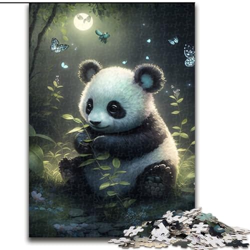 Puzzle 1000 Teile, Fantasy-Panda aus Holz, Geschenkidee für die Feiertage, humorvolles Kunstwerk, detailliertes Kunstwerk, 50x75cm, für Geburtstag, Feiertage, Weihnachten, Halloween Puzzle 1000 Teile, Fantasy-Panda aus Holz, Geschenkidee für die Feiertage, humorvolles Kunstwerk, detailliertes Kunstwerk, 50x75cm, für Geburtstag, Feiertage, Weihnachten, Halloween von MLADSOEHK