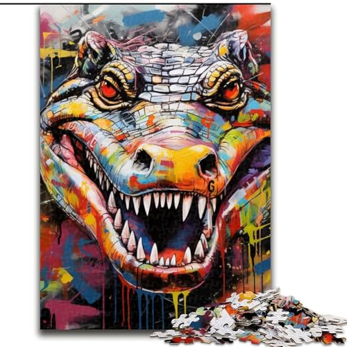 Puzzle 1000 Teile, Krähen-Graffiti aus Holz, Geschenkidee für die Feiertage, humorvolles Kunstwerk, detailliertes Kunstwerk, 50x75cm, für Geburtstag, Feiertage, Weihnachten, Halloween Puzzle 1000 Teile, Krähen-Graffiti aus Holz, Geschenkidee für die Feiertage, humorvolles Kunstwerk, detailliertes Kunstwerk, 50x75cm, für Geburtstag, Feiertage, Weihnachten, Halloween von MLADSOEHK