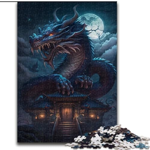 Puzzle 1000 Teile, Wolf aus Holz, Geschenkidee für die Feiertage, humorvolles Kunstwerk, detailliertes Kunstwerk, 50x75cm, für Geburtstag, Feiertage, Weihnachten, Halloween Puzzle 1000 Teile, Wolf aus Holz, Geschenkidee für die Feiertage, humorvolles Kunstwerk, detailliertes Kunstwerk, 50x75cm, für Geburtstag, Feiertage, Weihnachten, Halloween von MLADSOEHK