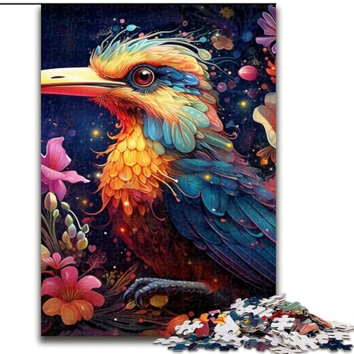 Puzzle 1000 Teile, bunter Kunstvogel aus Holz, für Teenager und Jugendliche, ideales Geburtstags- und Feiertagsgeschenk, 50x75cm, Weihnachten oder Geburtstage Puzzle 1000 Teile, bunter Kunstvogel aus Holz, für Teenager und Jugendliche, ideales Geburtstags- und Feiertagsgeschenk, 50x75cm, Weihnachten oder Geburtstage von MLADSOEHK