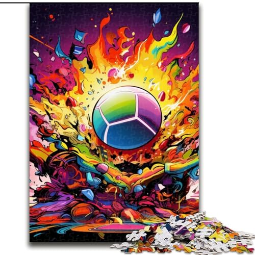 Puzzle 1000 Teile, buntes Tennis, aus Holz, für Teenager ab 14 Jahren, Heimdekoration, 50x75cm, pädagogisches und unterhaltsames Indoor-Spiel für die Heimdekoration Puzzle 1000 Teile, buntes Tennis, aus Holz, für Teenager ab 14 Jahren, Heimdekoration, 50x75cm, pädagogisches und unterhaltsames Indoor-Spiel für die Heimdekoration von MLADSOEHK